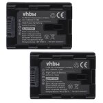 Vhbw 2x batterie remplacement pour jvc bn - vg114us pour camra vido camscope (1200mah, 3, 6v, li - ...