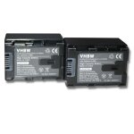 Vhbw 2x batterie remplacement pour jvc bn - vg121su, bn - vg121u, bn - vg121us pour cam�ra vid�o cam�scope ...