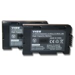Vhbw 2x batteries remplacement pour panasonic cgr - d53, cgr - d53a, cgr - d54s, cgr - d815, vsb0418, ...