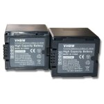 Vhbw 2x batterie remplacement pour panasonic cgr - du06, cga - du21, cga - du14, cga - du12, cga - du07 ...