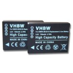 Vhbw 2x batteries remplacement pour panasonic dmw - bcg10, dmw - bcg10e pour appareil photo, reflex num�rique ...