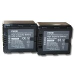 Vhbw 2x batterie remplacement pour panasonic vw - vbn260, vw - vbn130e - k pour cam�ra vid�o cam�scope ...