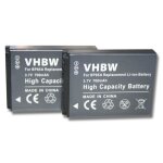 Vhbw 2x batterie remplacement pour samsung bp85a, ea - bp85a, ia - bp85a, bp - 85a pour appareil photo ...