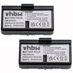 Vhbw 2x batteries compatible avec sennheiser set 200, set 100 j, is 550 casque audio, couteurs sans ...