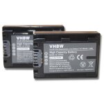 Vhbw 2x batterie compatible avec sony dcr - sr37, dcr - sr37e, dcr - sr36(e) cam�ra vid�o cam�scope (500mah, ...