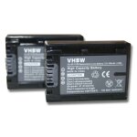 Vhbw 2x batterie compatible avec sony hdr - xr550e, hdr - xr520e, hdr - xr520ve cam�ra vid�o cam�scope ...