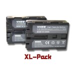 Vhbw 2x batterie compatible avec sony dcr - trv340, dcr - trv350, dcr - trv33k, dcr - trv33e, dcr - trv345e ...