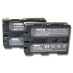 Vhbw 2x batterie compatible avec sony mvc - cd200, mvc - cd250, mvc - cd300, hdr - ux1, hdr - ux1e, hdr ...