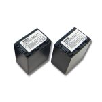 Vhbw 2x batterie compatible avec sony hdr - xr106, hdr - xr200, hdr - xr106e cam�ra vid�o cam�scope (3300mah, ...