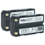 Vhbw 2x batterie compatible avec tsc1 data collector appareil photo (2600mah, 7, 4v, li - ion)