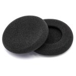Vhbw 2x coussinets d'oreille compatibles avec sennheiser pc130, ms80, pc135, pc131, ath es5 vm55, hd50, ...