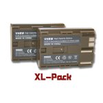 Vhbw 2x li - ion batterie 1300mah (7. 2v) pour appareil photo dslr canon eos 50d remplace bp - 508, bp ...