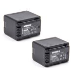 Vhbw 2x li - ion batterie 4040mah (3. 6v) pour appareil numrique camescope panasonic hc - v210, hc - ...