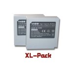 Vhbw 2x batterie compatible avec samsung vp - mx10, vp - mx10a, vp - mx10ah, vp - mx10au cam�ra vid�o ...