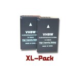 Vhbw 2x batteries compatible avec nikon 1 aw, j, j2, j3, s, v3 appareil photo aprn (850mah, 7, 4v, li ...