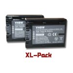 Vhbw 2x batterie compatible avec sony hdr - cx350e, hdr - cx350ve, hdr - cx360 cam�ra vid�o cam�scope ...