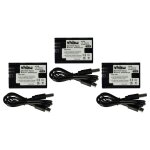 Vhbw 3x batteries compatible avec canon eos 6d mark ii, 70d, 5ds, 5ds r, 6d, 5d mark iii, 5d mark ii, ...