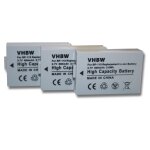Vhbw 3x batterie compatible avec canon legria hf r27, hf r28 appareil numrique camescope (800mah, 3, ...