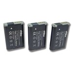Vhbw 3x batterie compatible avec canon vixia mini x cam�ra vid�o cam�scope (1800mah, 3, 7v, li - ion) ...