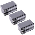 Vhbw 3x batterie compatible avec canon xf300, xf305, xf100, xf105 caméra vidéo caméscope (4400mah, 7, ... Vhbw 3x batterie compatible avec canon xf300, xf305, xf100, xf105 caméra vidéo caméscope (4400mah, 7, ...