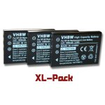 Vhbw 3x batteries compatible avec fuji / fujifilm finepix 50i, 601, f401, f401 zoom, f410, f601, f601z ...