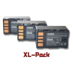 Vhbw 3x batteries compatible avec jvc dr - d818, gc - px10, gc - px100beu, gc - px100 cam�ra vid�o cam�scope ...