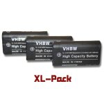 Vhbw 3x batteries compatible avec kodak easyshare z712 is, z812 is, z8612 is, zx1 hd camcorder appareil ...