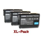 Vhbw 3x batterie compatible avec nikon poign�e alimentation mb - n11, mb - d18, mb - n10 (1400mah, 7v, ...