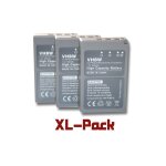 Vhbw 3x batteries compatible avec olympus pen e - pm2 appareil photo, reflex num�rique (900mah, 7, 2v, ...