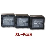 Vhbw 3x batteries compatible avec panasonic hc - x900m, hc - x909, hc - x929 caméra vidéo caméscope (1100mah, ... Vhbw 3x batteries compatible avec panasonic hc - x900m, hc - x909, hc - x929 caméra vidéo caméscope (1100mah, ...