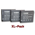 Vhbw 3x batteries compatible avec panasonic lumix dmc - lf1, dmc - lf1k, dmc - lf1w appareil photo, reflex ...