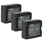 Vhbw 3x batterie compatible avec panasonic nv - gs10, nv - gs150, nv - gs140, nv - gs180, nv - gs120, ... Vhbw 3x batterie compatible avec panasonic nv - gs10, nv - gs150, nv - gs140, nv - gs180, nv - gs120, ...