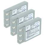 Vhbw 3x batterie remplacement pour fujitsu siemens 431 - xxx pour appareil photo (850mah, 3, 7v, li - ...
