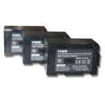 Vhbw 3x batteries remplacement pour hitachi dz - bp16, dz - bp28 pour camra vido camscope (1700mah, ...