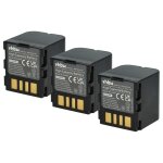 Vhbw 3x batterie remplacement pour jvc bn - vf714, bn - vf707, bn - vf707u, bn - vf733, bn - vf714u pour ...