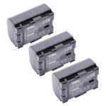 Vhbw 3x batteries remplacement pour jvc bn - vg107us, bn - vg108, bn - vg108e pour cam�ra vid�o cam�scope ...
