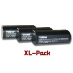 Vhbw 3x batterie remplacement pour leica np - 80 pour appareil photo (1200mah, 3, 7v, li - ion)