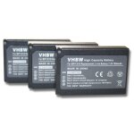 Vhbw 3x batteries remplacement pour samsung ad43 - 00192a, bp - 1310, bp1310, ed - bp1310 pour appareil ...