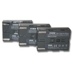 Vhbw 3x batteries remplacement pour samsung sb - l110, sbl - 110, sbl110 pour camra vido camscope ...