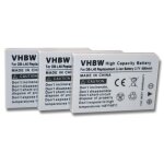 Vhbw 3x batterie remplacement pour sanyo db - l40 pour caméra vidéo (600mah, 3, 7v, li - ion) Vhbw 3x batterie remplacement pour sanyo db - l40 pour caméra vidéo (600mah, 3, 7v, li - ion)