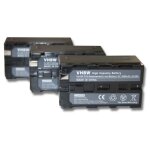 Vhbw 3x batterie remplacement pour sony np - 530, np - f530, np - f330, np - 930, np - f550, np - 730 ...