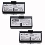 Vhbw 3x batteries compatible avec sennheiser set 200, set 100 j, is 550 casque audio, �couteurs sans ...