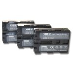 Vhbw 3x batteries compatible avec sony dcr - trv serie dcr - trv530, dcr - trv6, dcr - trv70 caméra vidéo ... Vhbw 3x batteries compatible avec sony dcr - trv serie dcr - trv530, dcr - trv6, dcr - trv70 caméra vidéo ...