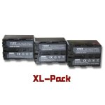 Vhbw 3x batterie compatible avec sony dcr - trv270, dcr - trv30, dcr - trv33, dcr - trv330 cam�ra vid�o ...