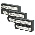 Vhbw 3x batterie compatible avec sony dsr - 300, gv - a500, dsr - pd100a, dsc - d770, dsr - 200, dsc ...