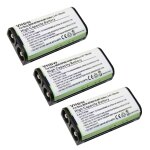 Vhbw 3x batteries compatible avec sony mdr - rf840, mdr - rf850, mdr - rf840r, mdr - rf850r, mdr - rf860, ...
