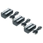 Vhbw 3x batterie compatible avec sony mpk - dvf4, mvc - fdr1e digital mavica, mvc - fdr3 digital mavica ...