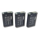 Vhbw 3x batterie compatible avec canon legria mini x cam�ra vid�o cam�scope (1800mah, 3, 7v, li - ion) ...