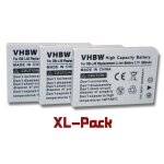 Vhbw 3x li - ion batterie 600mah (3. 7v) pour appareil numrique camescope sanyo xacti dmx - hd1, dmx ...