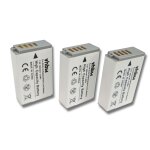 Vhbw 3x li - ion batterie 800mah (7. 2v) pour camra video nikon dl24 - 85 d / 1. 8 - 2. 8 comme nikon ...